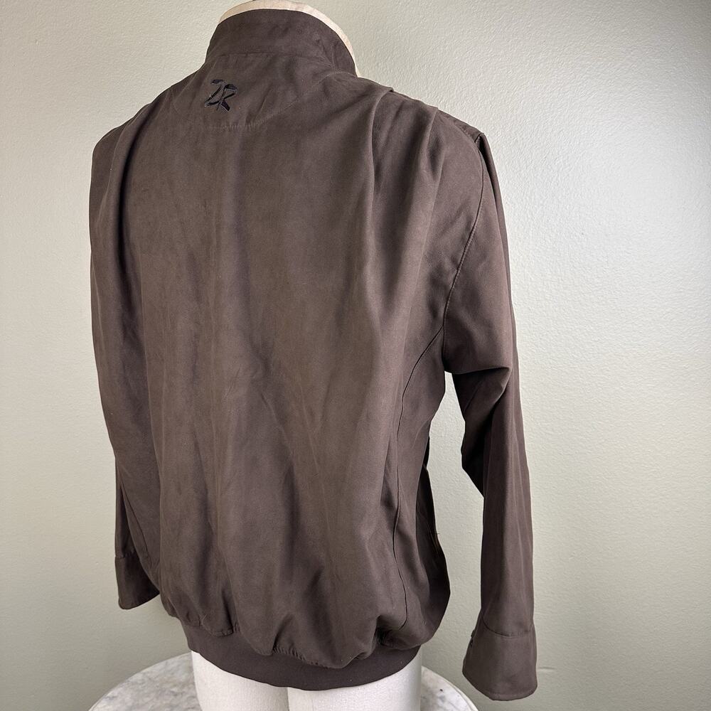 Zero Restriction 1/4 Zip Pullover Jacket Men L Br… - image 6